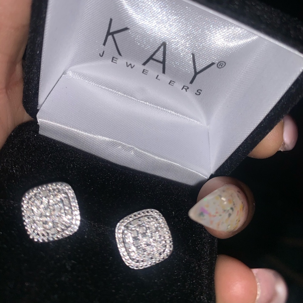 Diamond earrings